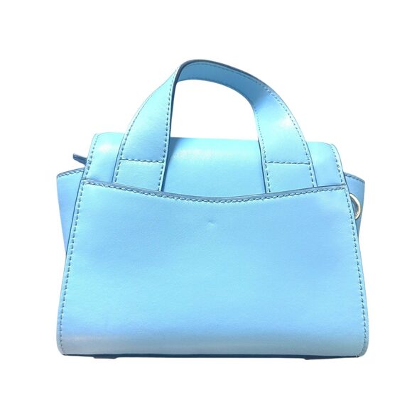 JASON WU Leather Micro Satchel Light Blue NWOT - Picture 5 of 5